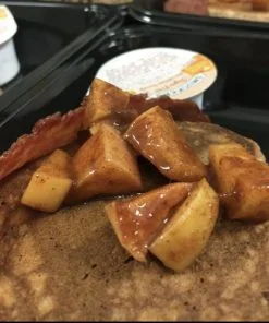 Apple Pie Protein Pancakes (Sausage Links)