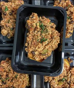 CHILI STUFFED SWEET POTATO