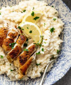 Lemongrass Grilled Chicken Risotto