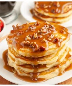 Caramel Praline Pancakes (Sausage Links)