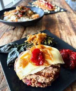 Garlic Sage Turkey Burger