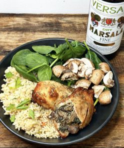 Marsala Mushroom Stuffed Chicken