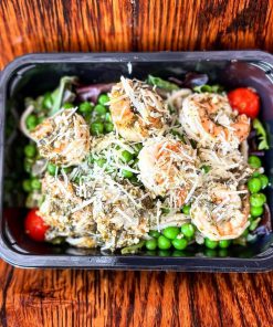 Lemon-Basil Shrimp Pasta