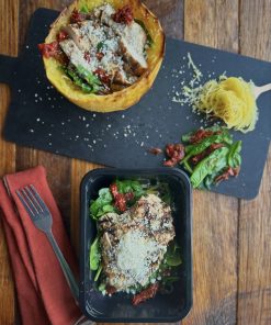 Greek Chicken Spaghetti Squash