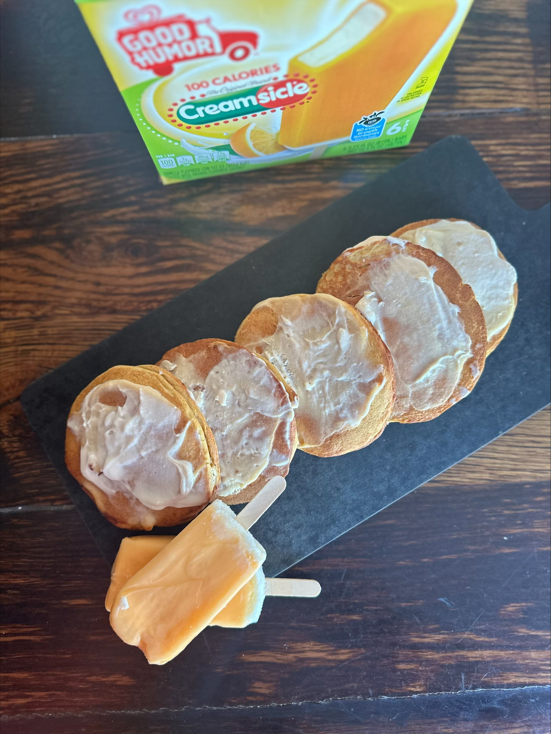 Orange Creamsicle Pancakes