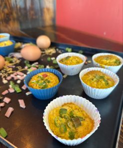 Ham & Swiss Egg Bites