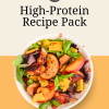 High-protein recipe pack cover from Jacked Nutrition – 52 healthy meal prep recipes with macros for fitness goals in Lexington KY