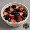 Jacked-Nutrition Chia Seed Pudding Bowl with Greek Yogurt, Chia Seeds & Fresh Mixed Berries
